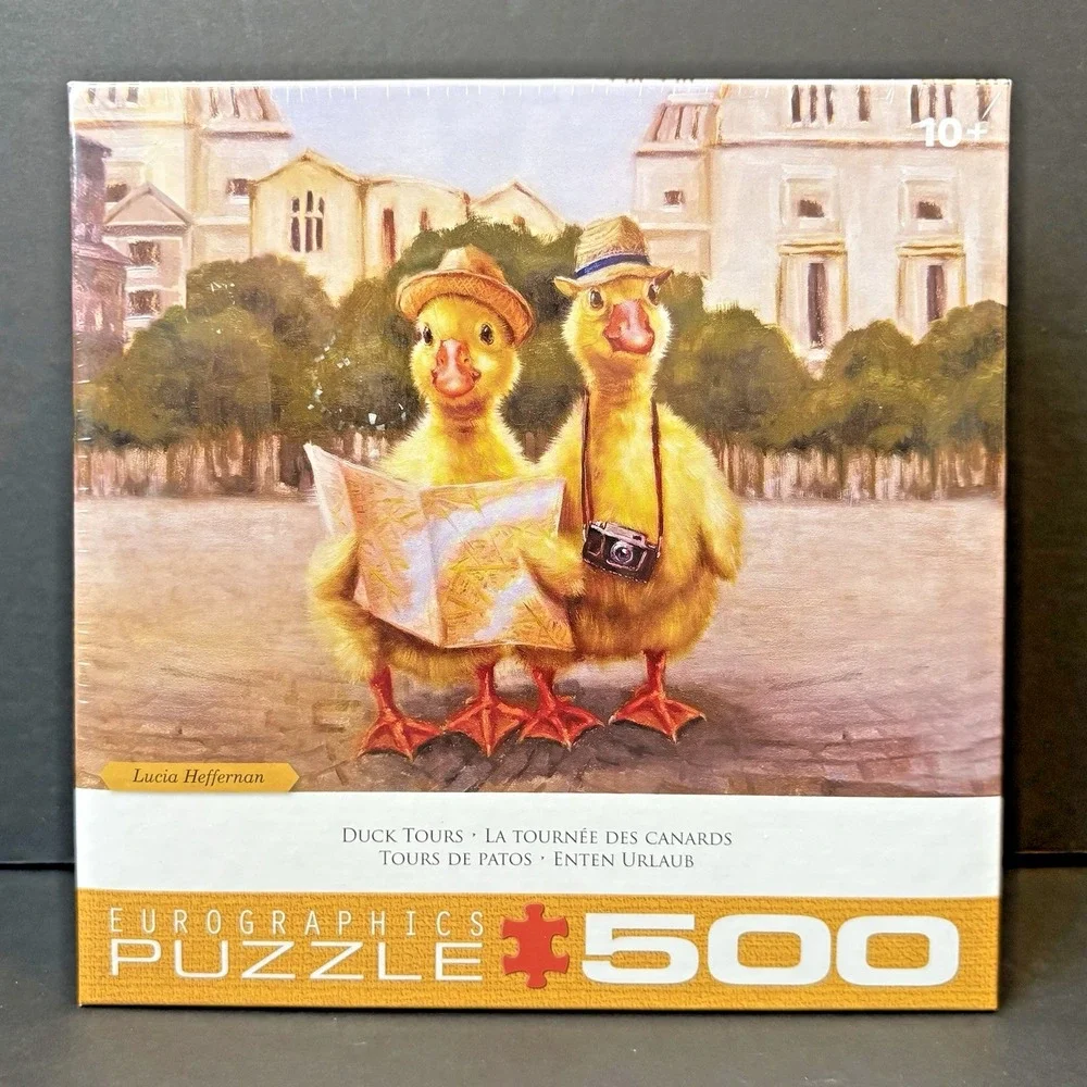 Eurographics Puzzle Duck Tours by Lucia Heffernan 500 Pieces New NIB 8501-5548